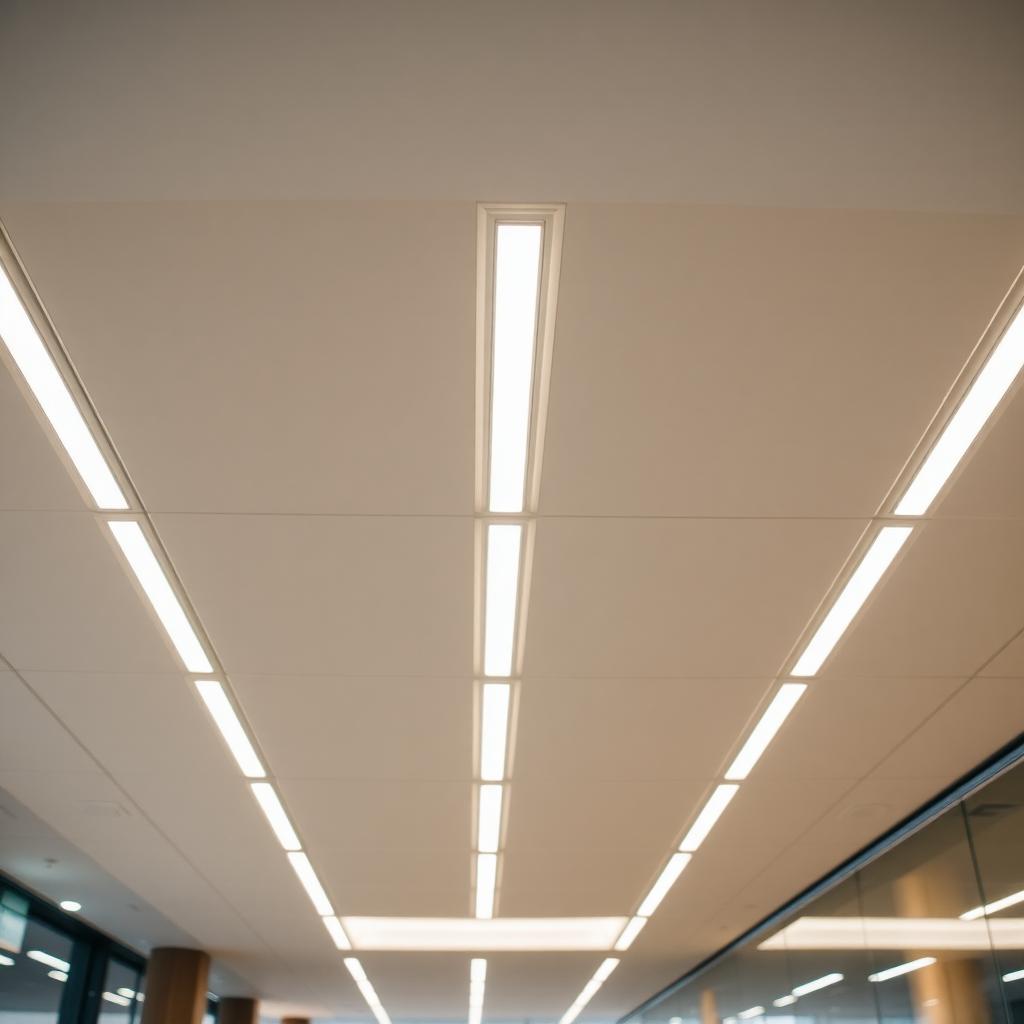 Commercial LED panel lighting