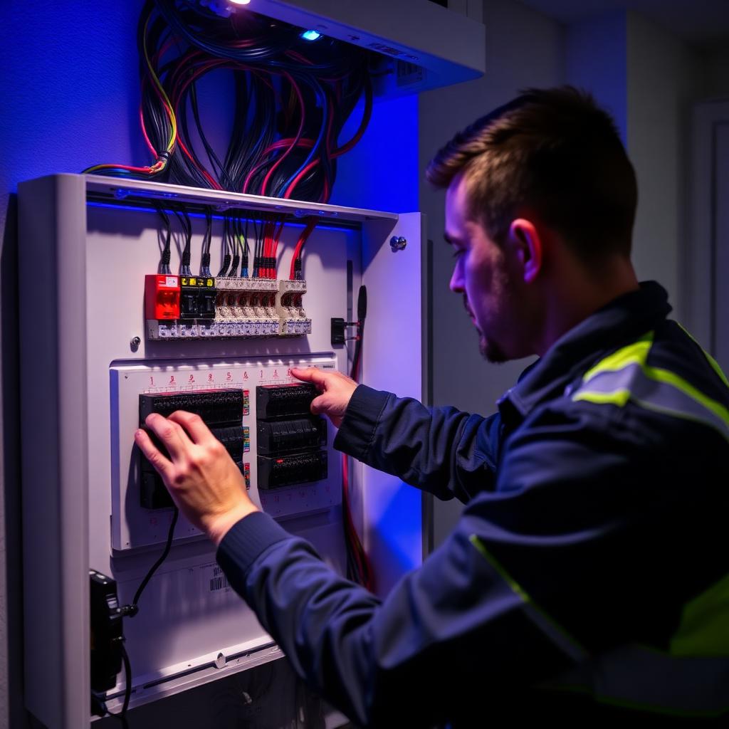 New consumer unit / fuse board installation